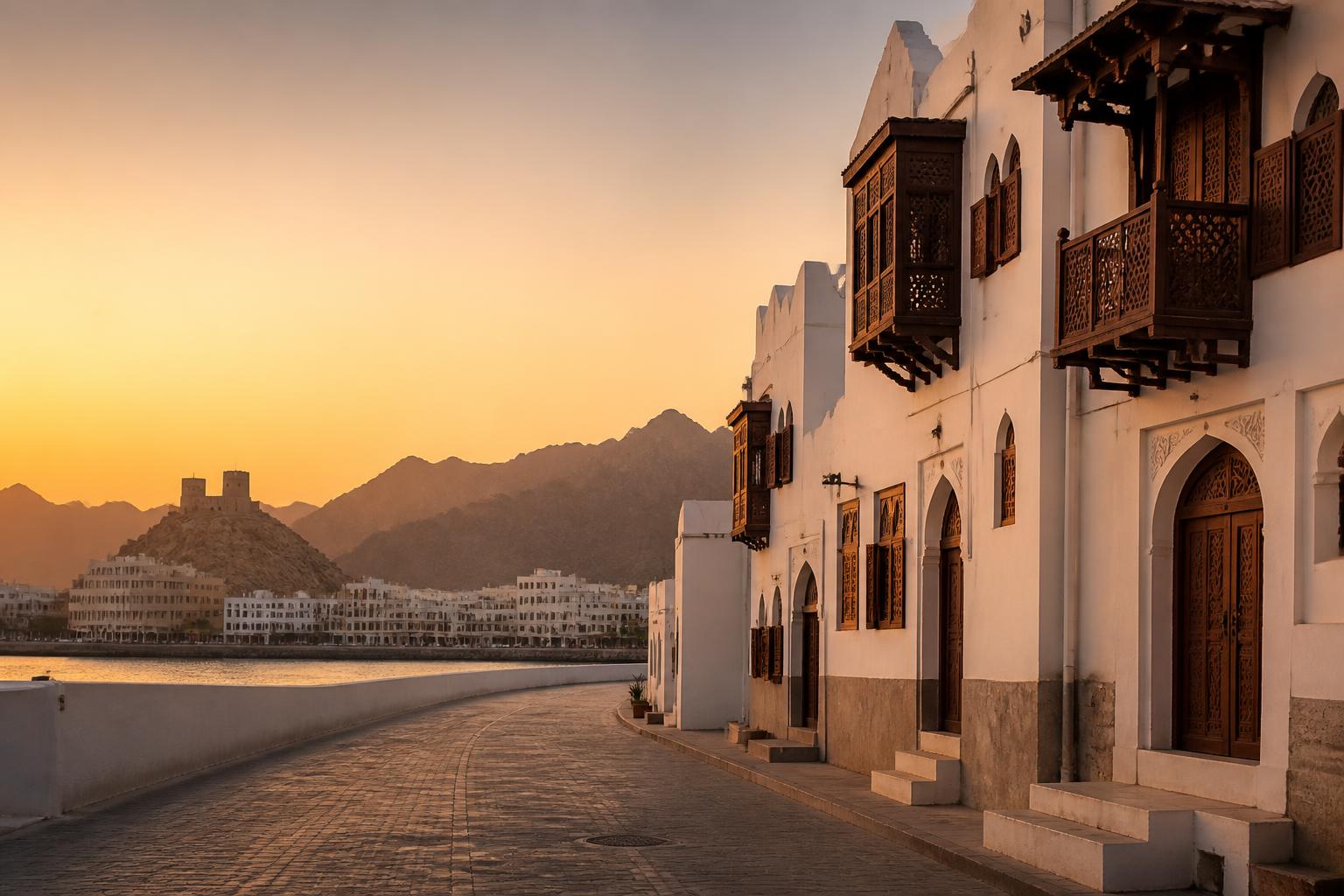 Mutrah old city, Muscat